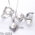 Fashion Jewellery Pearl Set 925 Silver for Woman (YS-2254)